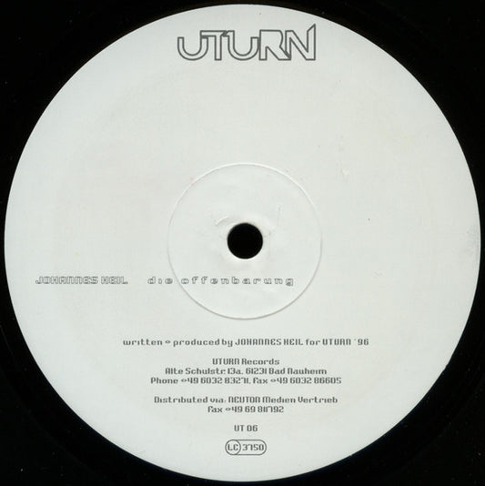 Johannes Heil : Die Offenbarung (12")