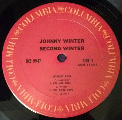 Johnny Winter : Second Winter (2xLP, Album, RP)