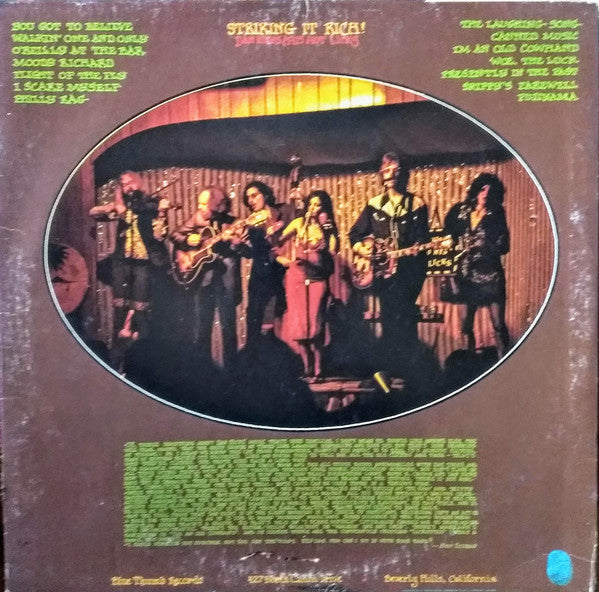 Dan Hicks And His Hot Licks : Striking It Rich! (LP, Album, Quad, Gat)