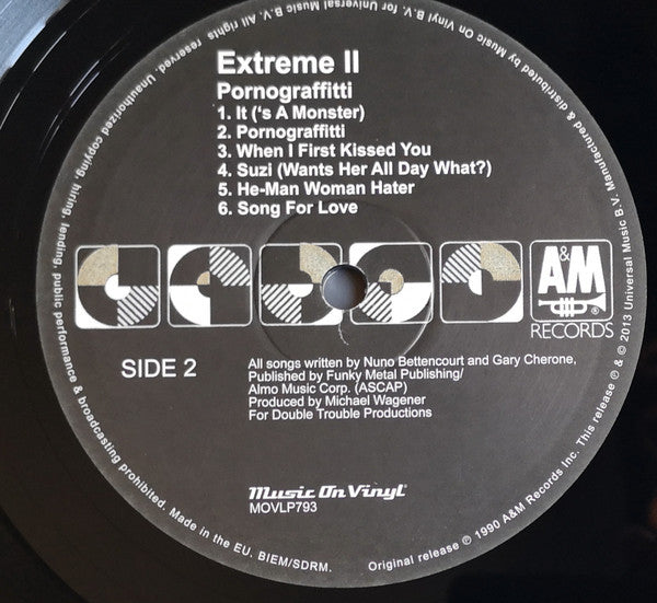 Extreme (2) : Extreme II: Pornograffitti (A Funked Up Fairy Tale) (LP, Album, RE, 180)