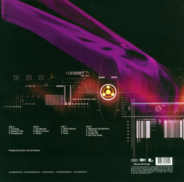 Incubus (2) : Make Yourself (2xLP, Album, RE, 180)