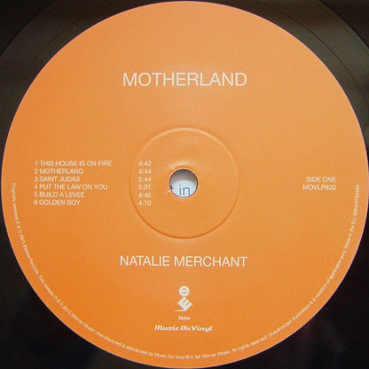 Natalie Merchant : Motherland (LP, Album, RE, 180)