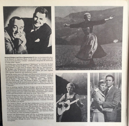 Rodgers And Hammerstein* / Julie Andrews, Christopher Plummer, Irwin Kostal : The Sound Of Music (An Original Soundtrack Recording) (LP, Album, RE, Gat)