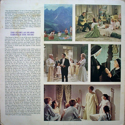 Rodgers And Hammerstein* / Julie Andrews, Christopher Plummer, Irwin Kostal : The Sound Of Music (An Original Soundtrack Recording) (LP, Album, RE, Gat)
