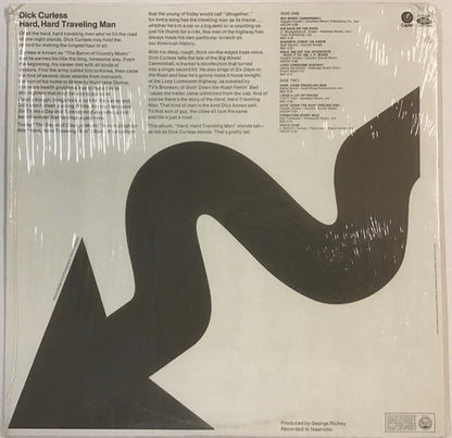 Dick Curless : Hard, Hard Traveling Man (LP, Album, Club, Cap)