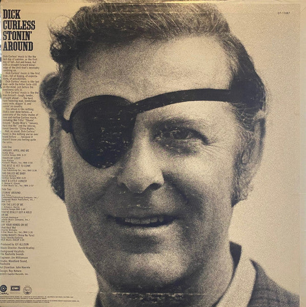 Dick Curless : Stonin' Around (LP, Album)