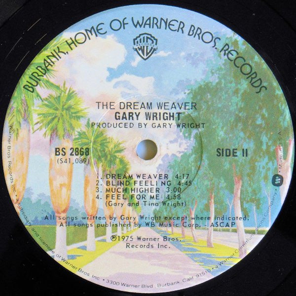 Gary Wright : The Dream Weaver (LP, Album, Los)
