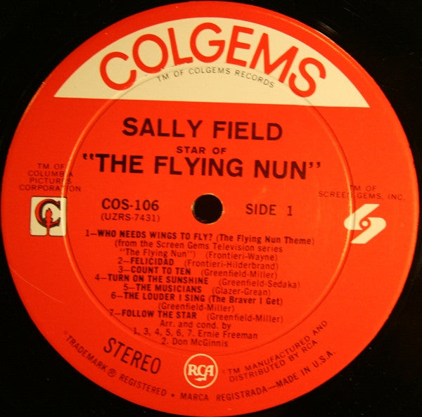 Sally Field : Star Of The Flying Nun (LP, Album)