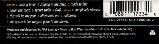 Semisonic : Feeling Strangely Fine (Cass, Album)