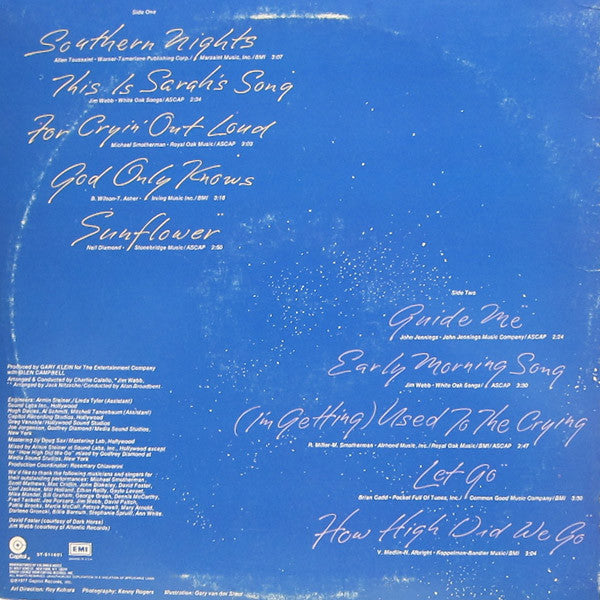 Glen Campbell : Southern Nights (LP, Album, Club, San)