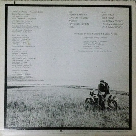 Jesse Colin Young : Love On The Wing (LP, Album, Win)