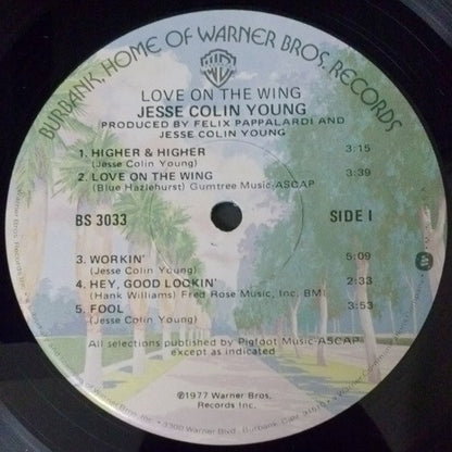 Jesse Colin Young : Love On The Wing (LP, Album, Win)