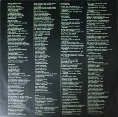 Jesse Colin Young : Love On The Wing (LP, Album, Win)