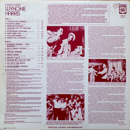 Wynonie Harris : Playful Baby (LP, Comp, Mono)