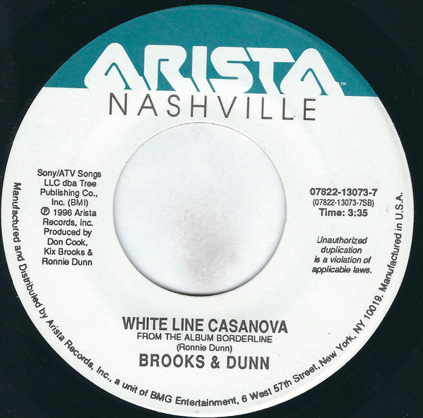 Brooks & Dunn : Why Would I Say Goodbye (7", Single)