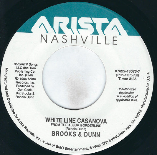 Brooks & Dunn : Why Would I Say Goodbye (7", Single)