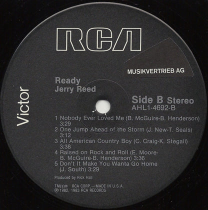 Jerry Reed : Ready (LP, Album)