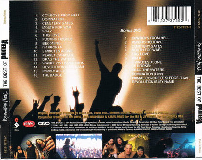 Pantera : Reinventing Hell - The Best Of Pantera (CD, Comp, RM + DVD-V + O-c)