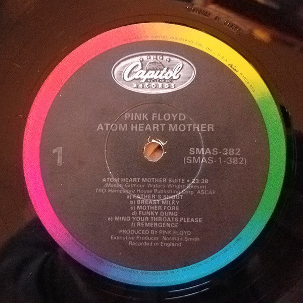 Pink Floyd : Atom Heart Mother (LP, Album, RE, RP, Jac)