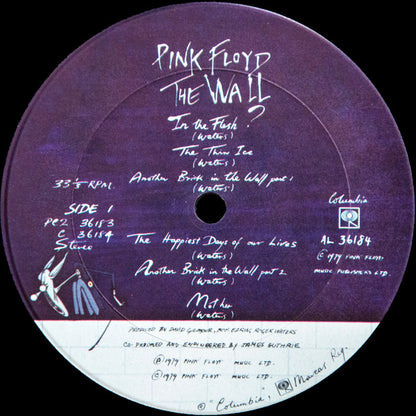 Pink Floyd : The Wall (2xLP, Album, Pit)