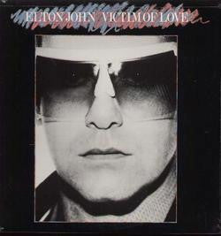 Elton John : Victim Of Love (LP, Album, Bla)