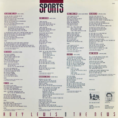 Huey Lewis & The News : Sports (LP, Album, Car)
