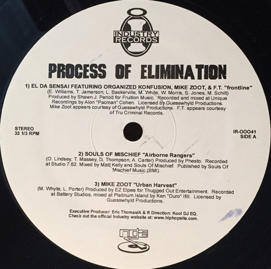 Various : Process Of Elimination (2xLP, Comp)