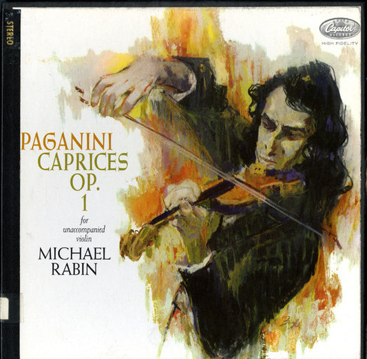 Niccolo Paganini*, Michael Rabin : Caprices, Op. 1 For Unaccompanied Violin (2xLP + Box)