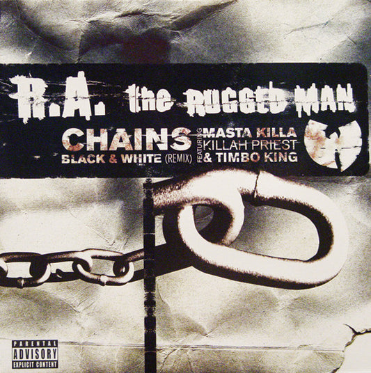 R.A. The Rugged Man : Chains / Black & White (12")