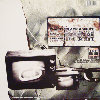 R.A. The Rugged Man : Chains / Black & White (12")