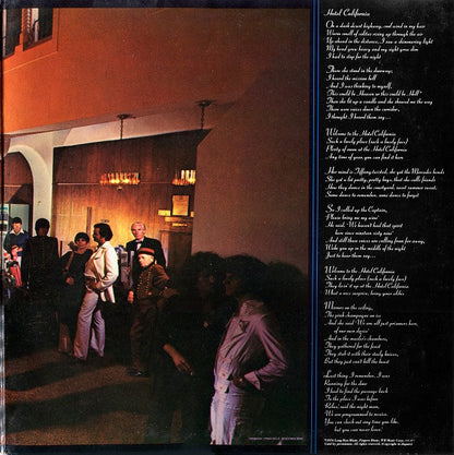 Eagles : Hotel California (LP, Album, PRC)
