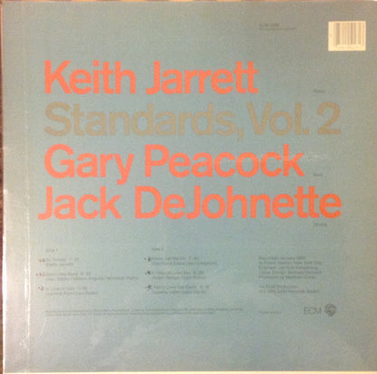 Keith Jarrett, Gary Peacock, Jack DeJohnette : Standards, Vol. 2 (LP, Album)