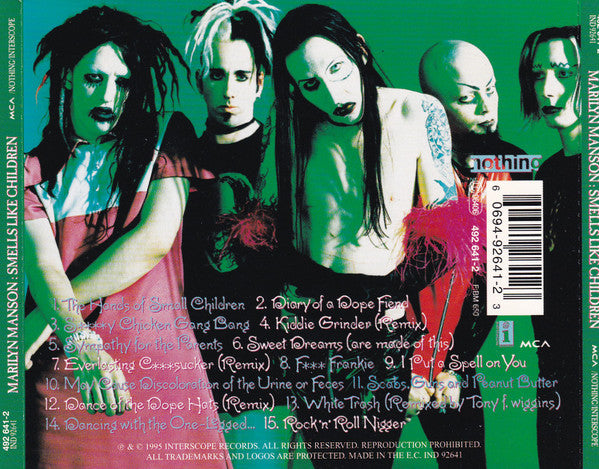 Marilyn Manson : Smells Like Children (CD, EP, RP)