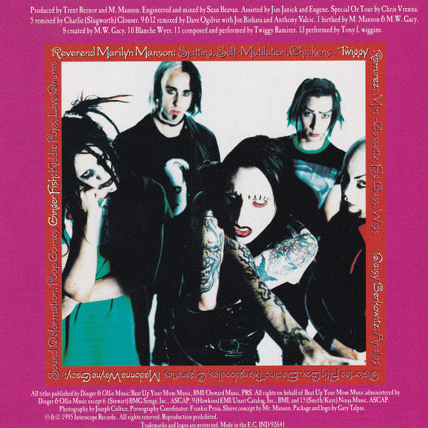 Marilyn Manson : Smells Like Children (CD, EP, RP)