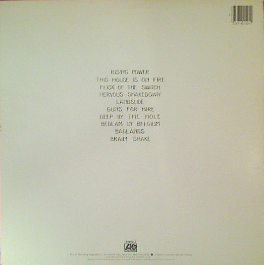 AC/DC : Flick Of The Switch (LP, Album, SP )