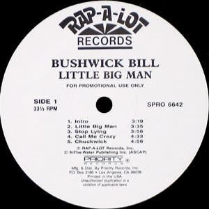 Bushwick Bill : Little Big Man (LP, Promo)
