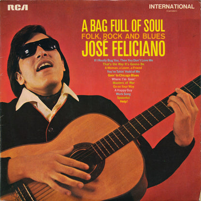 José Feliciano : A Bag Full Of Soul (Folk, Rock And Blues) (LP, Album)