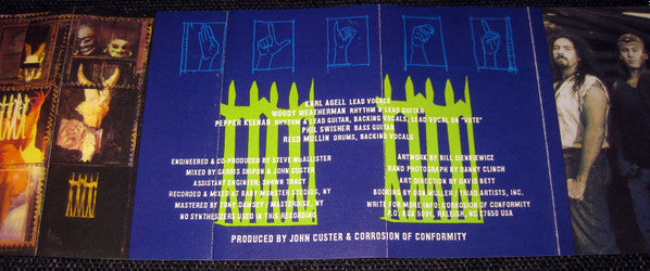 Corrosion Of Conformity : Blind (Cass, Album, RE, RM, Bon)