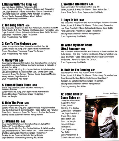 B.B. King & Eric Clapton : Riding With The King (DVD-V, Album, Multichannel)