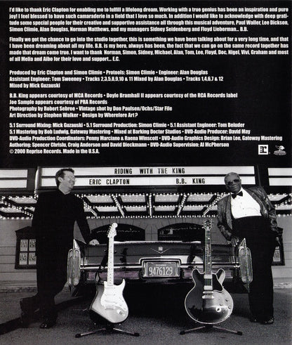 B.B. King & Eric Clapton : Riding With The King (DVD-V, Album, Multichannel)