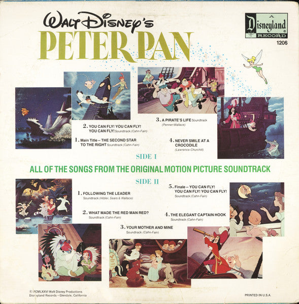 Various : Peter Pan (LP, Album, RE)
