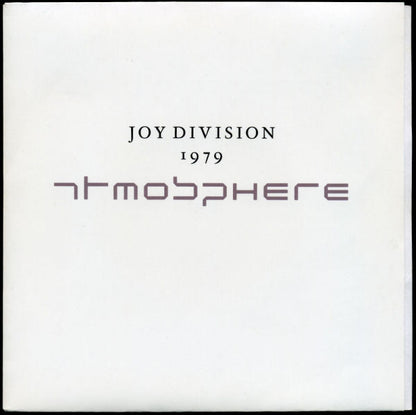 Joy Division : Atmosphere (7", Single, RP)