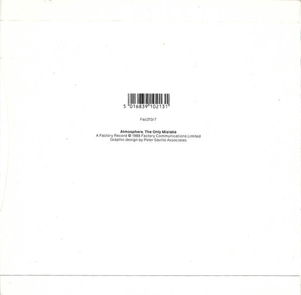 Joy Division : Atmosphere (7", Single, RP)