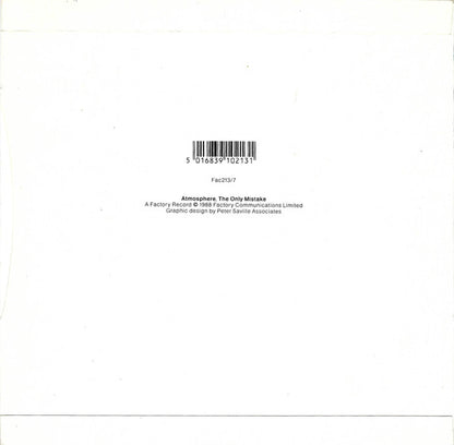 Joy Division : Atmosphere (7", Single, RP)