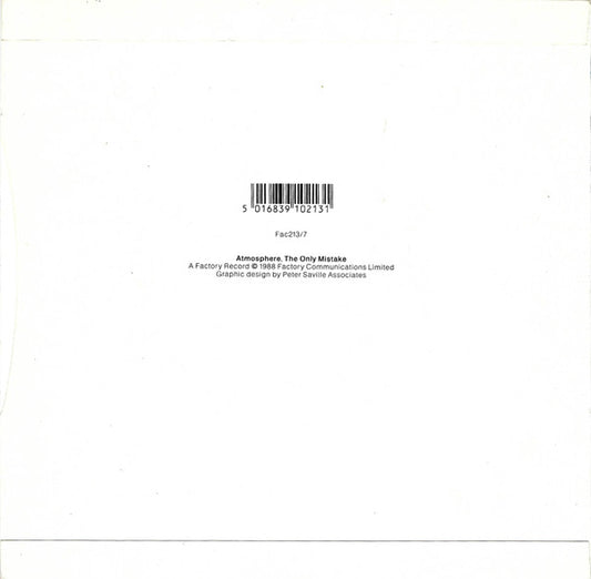 Joy Division : Atmosphere (7", Single, RP)