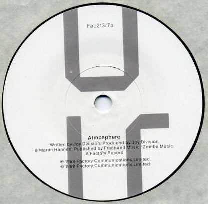 Joy Division : Atmosphere (7", Single, RP)