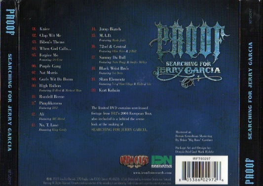 Proof (3) : Searching For Jerry Garcia (Ltd + CD, Album + DVD-V)