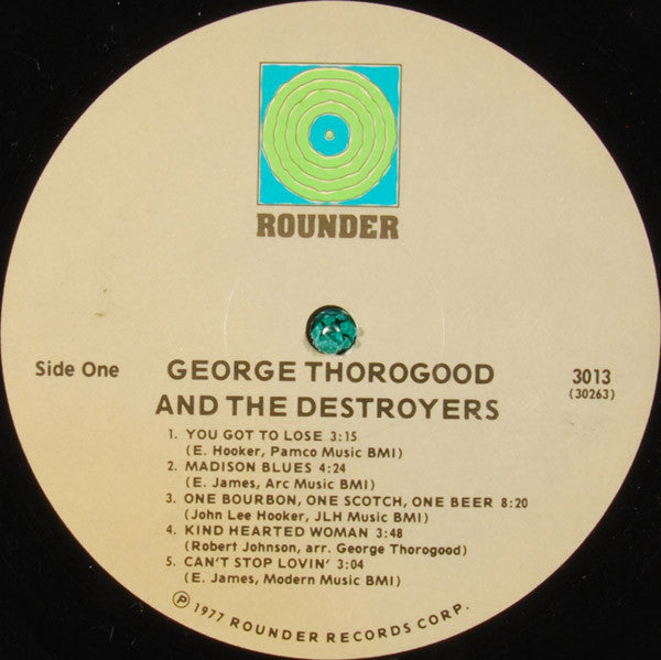 George Thorogood And The Destroyers* : George Thorogood And The Destroyers (LP, Album, RE)