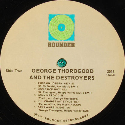 George Thorogood And The Destroyers* : George Thorogood And The Destroyers (LP, Album, RE)