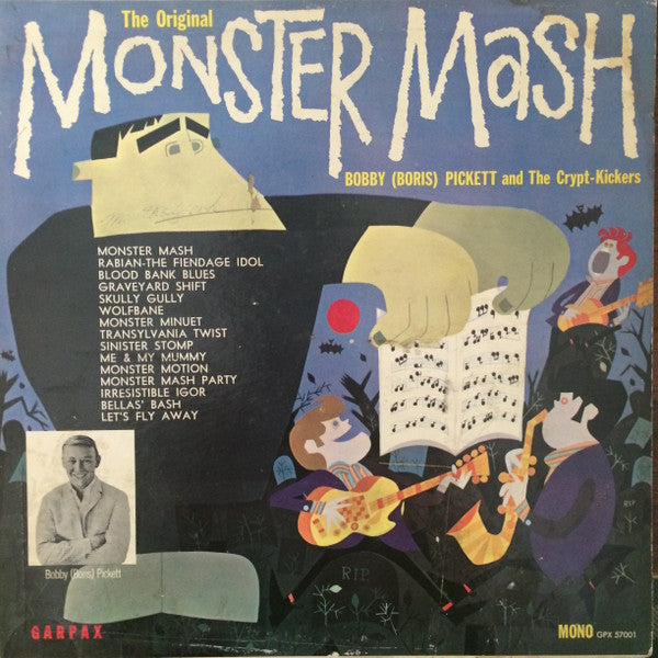 Bobby (Boris) Pickett And The Crypt-Kickers : The Original Monster Mash (LP, Album, Mono)